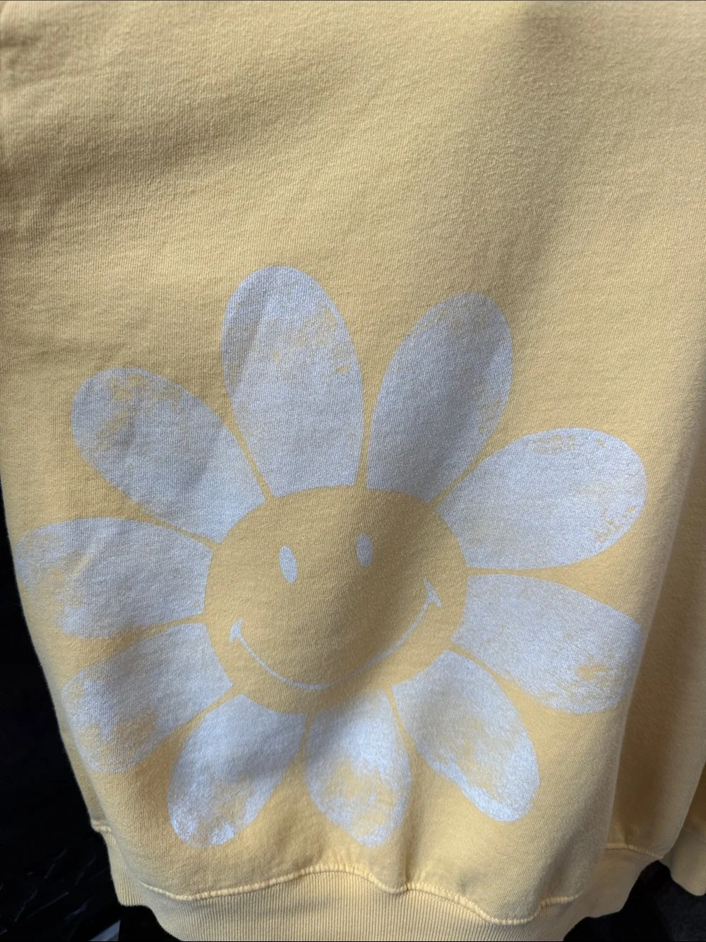 Billabong Bright Yellow Crew Neck Sweater